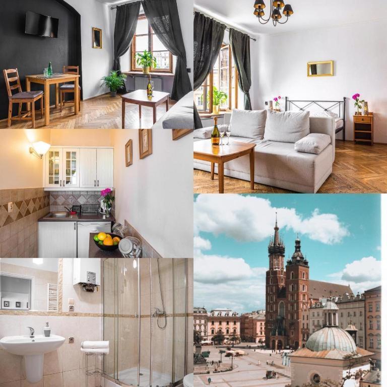 Apartamento Main Square 18 View 1 Cracovia Exterior foto